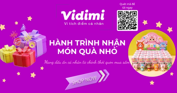 Hành Trình Nhận Quà Cá Nhân Hóa Từ Thói Quen Mua Sắm Cùng Vidimi
