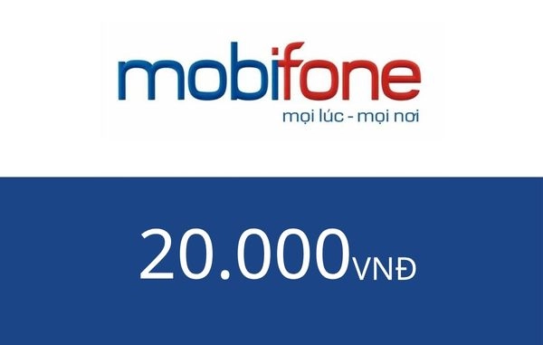 Thẻ Mobifone 20.000 VNĐ