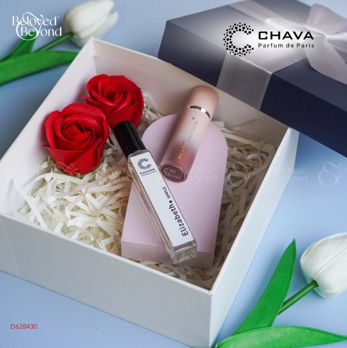 Combo 1 Nước Hoa Simple 10ml + 1 Son Kem Rosy