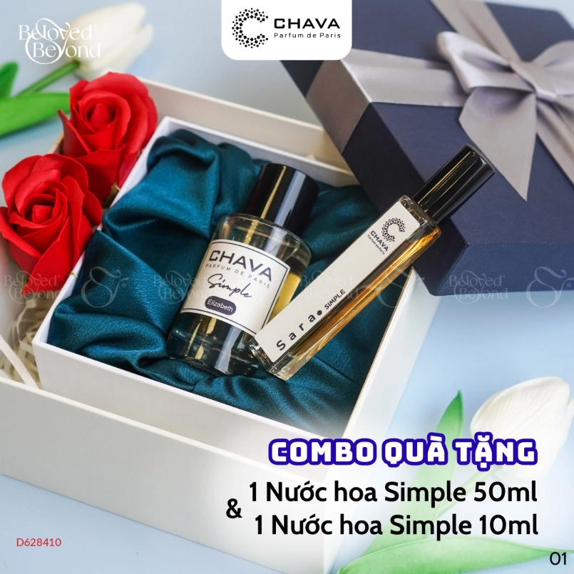 Combo 1 Nước Hoa Simple 50ml + 1 Nước Hoa