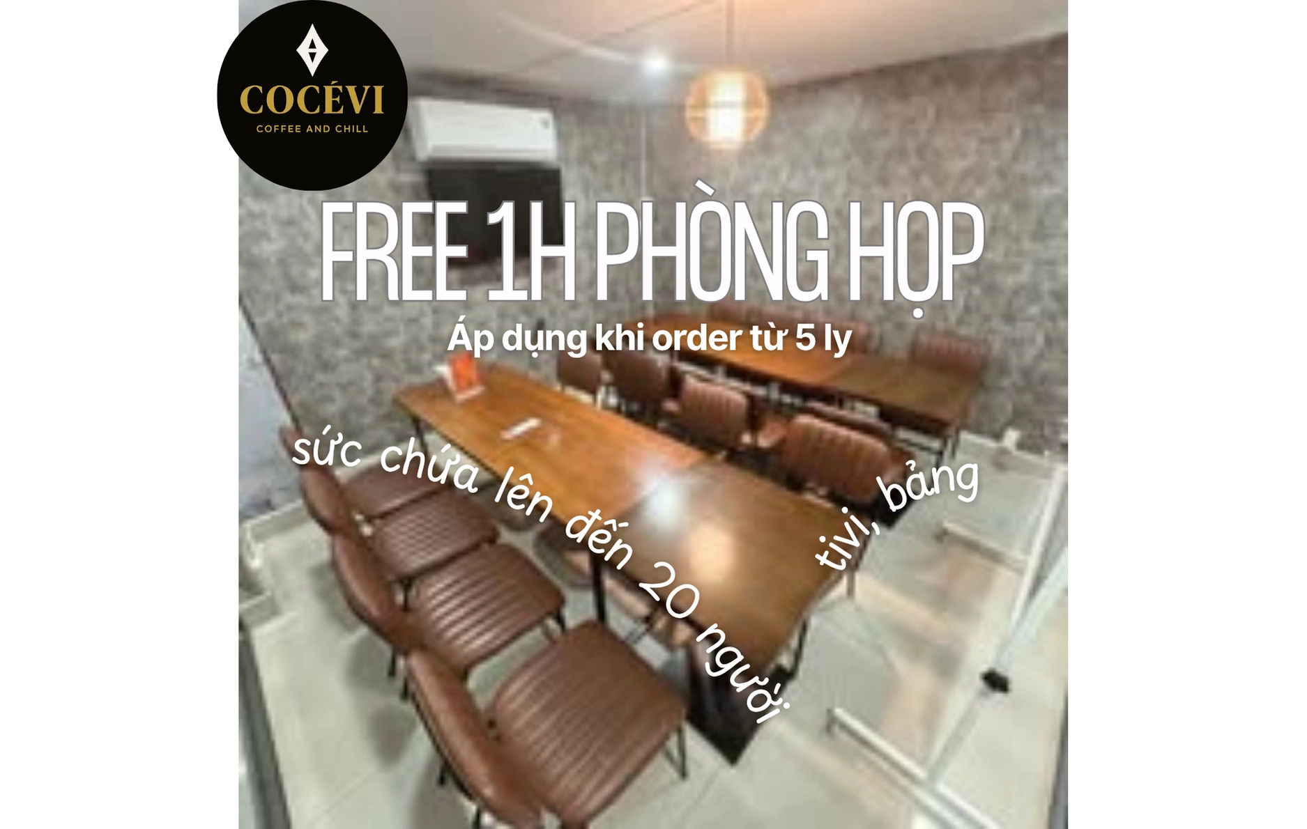 COCÉVI FREE 1H PHÒNG HỌP