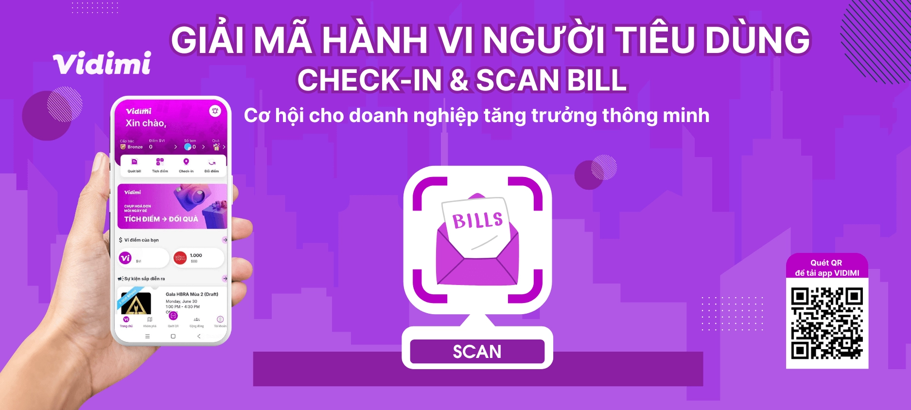 Giải mã hành vi người tiêu dùng qua dữ liệu check-in và scan bill - Cơ hội dành cho doanh nghiệp tăng trưởng thông minh