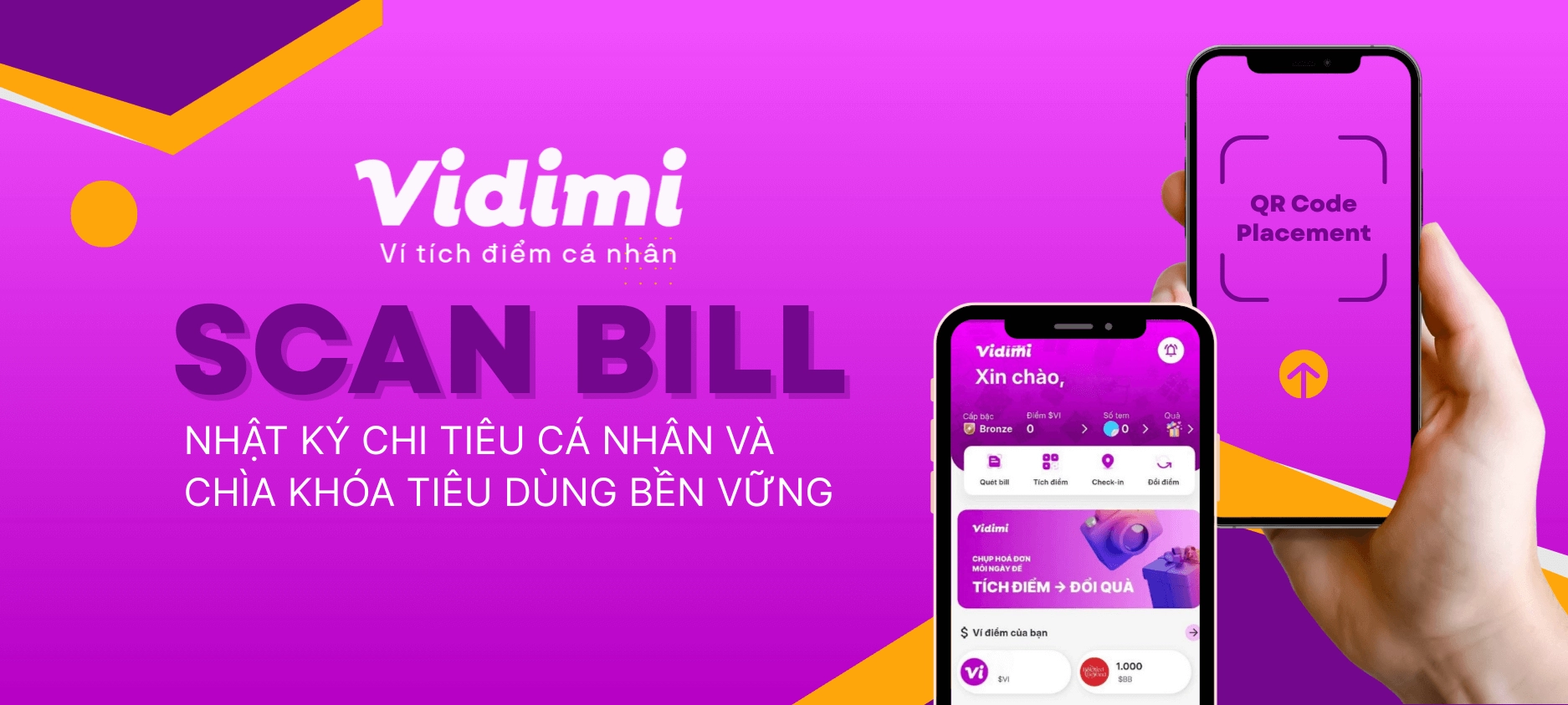 Scan bill – Nhật ký chi tiêu cá nhân và chìa khóa tiêu dùng bền vững